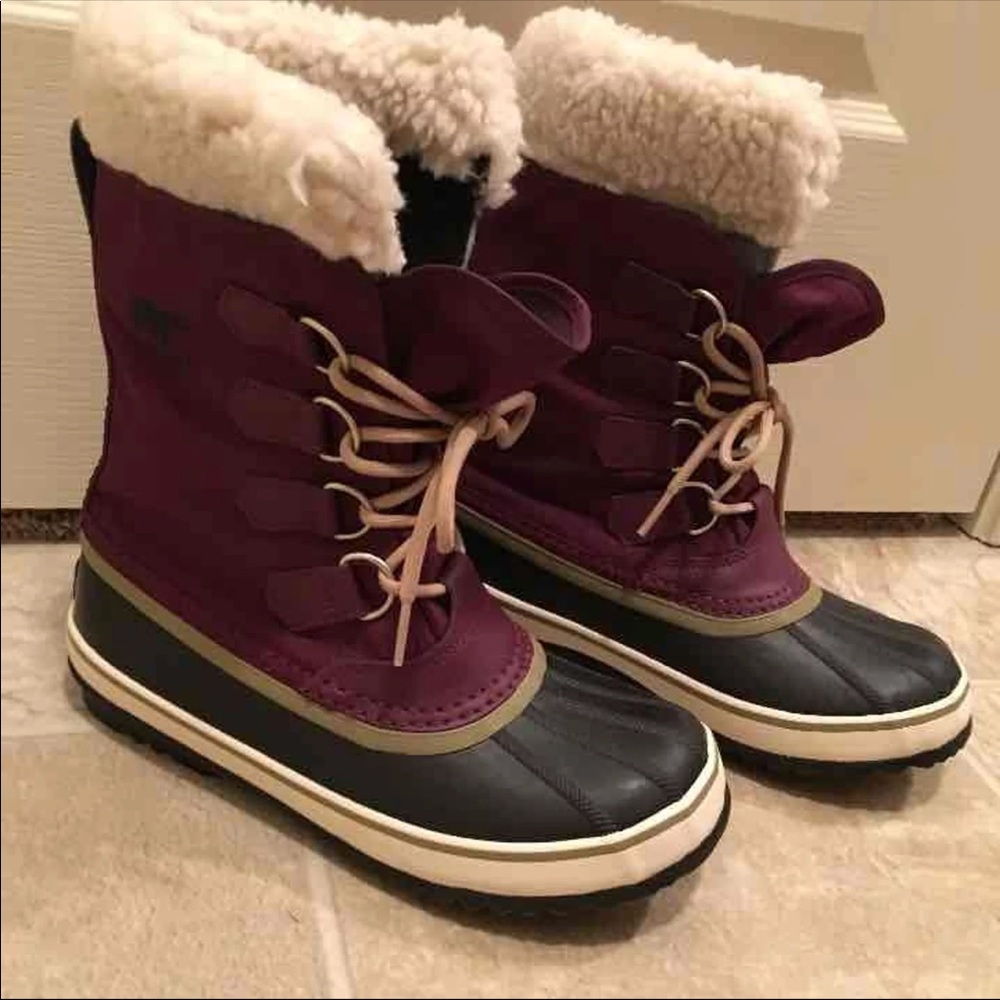 Sorel Carnival Purple snow boots